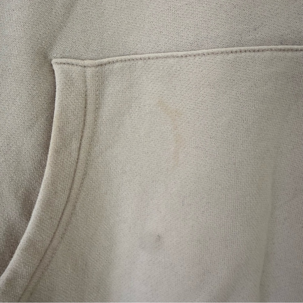 Starfit Beach Club Women’s Neutral Beige Hoodie Sweatshirt Size Medium Pullover - Picture 12 of 12